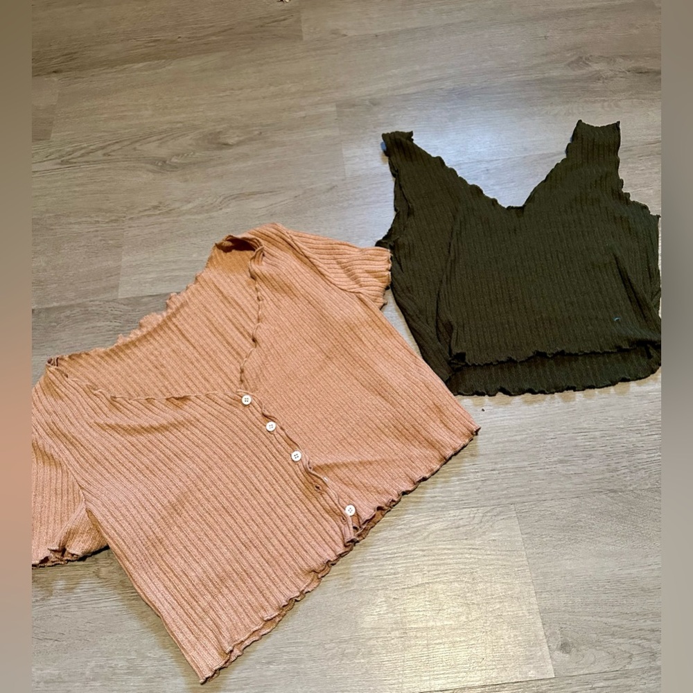 SHEIN cropped tops